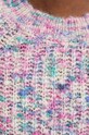 Desigual sweter z domieszką wełny BIRMINGHAM 24WWJF72 różowy
