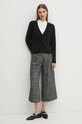 Vlněný svetr Tommy Hilfiger WW0WW43092 černá AW24
