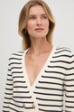 Bombažna jopica Tommy Hilfiger bež WW0WW43184