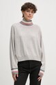 Μάλλινο πουλόβερ Tommy Hilfiger γκρί WW0WW43239