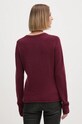 Îmbrăcăminte Tommy Hilfiger pulover de lana WW0WW43505 burgundia
