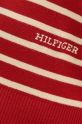 Tommy Hilfiger sweter bawełniany WW0WW43506 czerwony