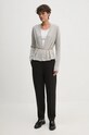 Vlněný svetr Tommy Hilfiger WW0WW43509 šedá AW24
