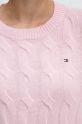 Tommy Hilfiger maglione WW0WW43586 rosa