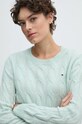 Tommy Hilfiger pulover turcoaz WW0WW43586