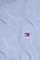 Шерстяной свитер Tommy Hilfiger WW0WW43586 голубой