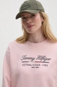 Tommy Hilfiger felpa rosa WW0WW43574