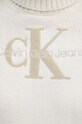 Calvin Klein Jeans pulóver J20J224229 bézs