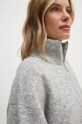 Odjeća Pulover s dodatkom vune Calvin Klein Jeans J20J224238 siva