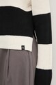 Calvin Klein Jeans pulover de bumbac J20J224227 negru