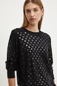 MICHAEL Michael Kors pulover de lana negru MF4612G4VR