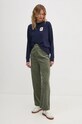 Кофта Gant 4201242 тёмно-синий AW24