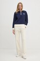 Gant hanorac de bumbac 4201243 bleumarin AW24