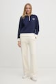 Gant hanorac de bumbac 4201243 bleumarin AW24