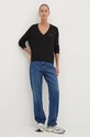 Tommy Jeans sweter DW0DW18670 czarny AW24