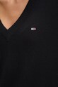 Tommy Jeans sweter DW0DW18670 czarny