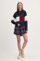 Tommy Jeans maglione in misto lana DW0DW18677 blu navy AW24