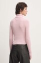 Одяг Светр з домішкою вовни Tommy Jeans DW0DW18678 рожевий