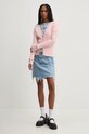 Джемпер Tommy Jeans DW0DW18682 розовый AW24