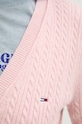 Джемпер Tommy Jeans DW0DW18682 розовый