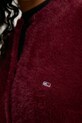 Tommy Jeans cardigan DW0DW19683 burgundia