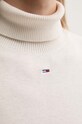 Tommy Jeans pulover DW0DW19686 bej