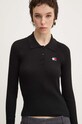 Свитер Tommy Jeans чёрный DW0DW19803