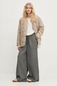 Tommy Jeans pulover de lana DW0DW19833 bej AW24