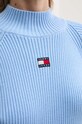 Bavlněný svetr Tommy Jeans DW0DW19912 modrá