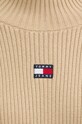 Bavlněný svetr Tommy Jeans DW0DW19912 béžová