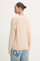 Одежда Шерстяной свитер Moschino Jeans 0931.8700 бежевый