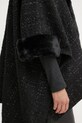 Morgan poncho 5TWEED 5TWEED czarny