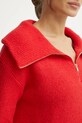 Morgan pulover din amestec de lana MCOLAR MCOLAR rosu