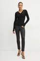Morgan pulover MGANZA MGANZA negru AW24