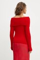 Ρούχα Πουλόβερ με προσθήκη μαλλιού Morgan MGO MGO κόκκινο