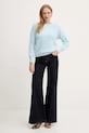 Свитер с примесью шерсти Morgan MREINE MREINE голубой AW25