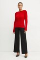 Morgan pulover din amestec de lana MUNCH MUNCH rosu AW24