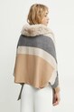 Abbigliamento Morgan poncho 5TOUNE 5TOUNE beige
