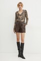 Morgan pulover MEBRA MEBRA bej AW24