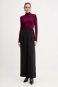 Morgan sweter MENTOS.M MENTOS.M bordowy AW25