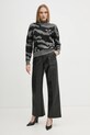 Morgan pulover MFELIX MFELIX gri AW24