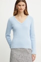 Morgan sweter MOOVE1 niebieski MOOVE1