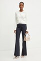 Morgan kardigan MORET MORET beżowy AW24