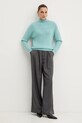 Свитер с примесью шерсти Morgan MSTORI MSTORI бирюзовый AW25
