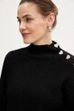 Morgan sweter z domieszką wełny MSTORI czarny MSTORI