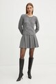 Morgan cardigan din amestec de lana MVERRE MVERRE gri AW24