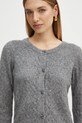 Morgan cardigan din amestec de lana MVERRE gri MVERRE