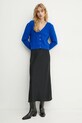 Кардиган з домішкою вовни Morgan MZITA MZITA блакитний AW24