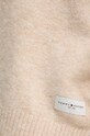 Кардиган с примесью шерсти Tommy Hilfiger UW0UW05520 бежевый