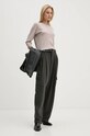 ZADIG&VOLTAIRE sweter wełniany KWSW01660 beżowy AW24